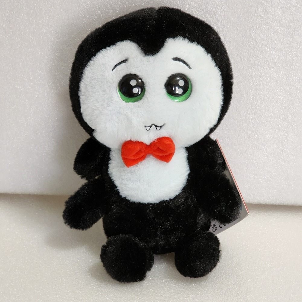 Russ Lil Peepers Vampire Spider Plush Stuffed Animal Toy 9" New Halloween